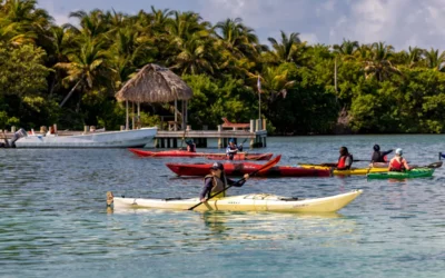 Sea Kayaking In Belize At Glover’s Reef Atoll